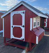 06X12 Quaker Combination Coop LP Panel Siding Located in Wabasha Minnesota